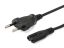 EQuip High Quality Power Cord C7 to 2pin Euro 3m Black