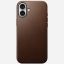 Nomad Modern Leather case for iPhone 16 Plus Brown