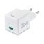Hama Hálózati adapter USB Type-C Mini PD QC 20W White