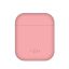 FIXED Ultrathin Szilikon Tok  Silky Apple Airpods, Rózsaszín