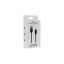 White Shark Adder USB-A to USB-C Cable 2m Black