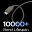 Spigen Essential USB-C to USB-C 60W Cable 1,5m Gunmetal