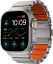 Nomad Stratos Band FKM AW 45/46/49mm Natural Titanium Ultra Orange
