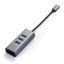 Satechi Type-C 2 in 1 USB HUB with Ethernet Space Grey