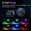 Ulanzi L3 Bi-Color COB, RGB Led, vízálló IP68, 20 effekt , 800mAh, Oled kijelző, mágneses váz, 4cm