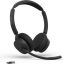 Jabra Evolve3 45 UC Stereo Link 390a Wireless Bluetooth Headset Black