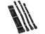 Kábel Modding Kolink Core Standard fonott hosszabbító kit - Jet Black