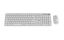 Gembird KBS-WMS-01-W Silent key Pro Business Wireless Keyboard Combo White US