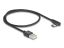 DeLock USB 2.0 Type-A male to USB Type-C cable 0,5m Black