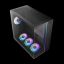 Gamdias Atlas M4 Tempered Glass Black