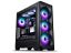 Számítógépház PHANTEKS G400A, Edzett üveg, 4 x 140mm DRGB venti, szatén fekete