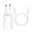 Baseus TZCCSUP-L02 Super Si 1C gyorstöltő adapter 1m White
