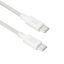 ACT USB 2.0 60W charging/data cable USB-C to USB-C 2m White