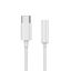 Gembird A-CM-3.5F-01 USB type-C plug to stereo 3.5 mm audio adapter cable White