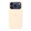 Apple iPhone 17 Pro Silicone Case with MagSafe Vanilla
