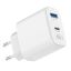 Logilink USB-A/C charger 45W White
