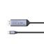 Unitek USB-C to DisplayPort1.4 Cable 1,8m Space Grey