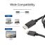 ACT DisplayPort 1.4 cable 8K 0,5m Black