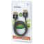 Manhattan Super-slim High Speed HDMI with Ethernet 4K60Hz cable 1m Black