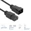 ACT Powercord C20 male - C21 famale 2m Black