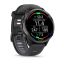 Garmin Forerunner 970 Carbon Grey DLC Titanium with Black Case and Black/Translucent Whitestone Band