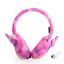 Lazer Built  Squishmallows Lola Portable Bluetooth Headset Pink
