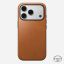 Nomad Modern Leather Case (Horween) for Phone 18 Pro/17 Pro Saddle