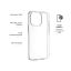 FIXED TPU Gel Case for Samsung Galaxy M34 5G, clear, Mobiltelefon Kiegészítő