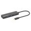 Manhattan 4-portos USB3.2 HUB Black