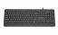 Gembird KB-MCH-05 Slim Wired Multimedia Keyboard Black US