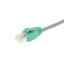 ACT RJ45 boot for 8.0 mm cable 25db Green