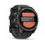Garmin fenix 8 Pro 51mm AMOLED Sapphire Carbon Grey DLC Titanium with Black/Grey Silicone Strap (ED XD)