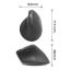 ACT AC5102 Wireless Ergonomic Mouse Black