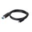 Club3D USB 3.1 Type-C to Type-B cable 1m Black