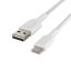 Belkin Braided USB-C to USB-A Cable 0,15m White