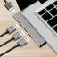 Logilink UA0437 Ultraslim 4-Port USB-C-Hub Aluminium