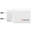 Verbatim Essentials GaN Wall Charger EU Plug 65W 3-Port White