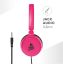 MUSICSOUND Over Ear Basic Wired Headset Pink