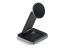 Satechi 3-in-1 Foldable Qi2 Wireless Charging Stand with Type A/C/G plugs Space Gray