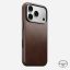 Nomad Traditional Leather Case (Horween) for iPhone 18 Pro/17 Pro Rustic Brown