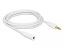 DeLock Stereo Jack Extension Cable 3.5 mm 3 pin male > female 3m White