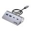 Unitek uHUB Q4 4-in-1 USB-C Hub Space Grey