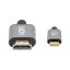 Manhattan 4K@60Hz USB-C to HDMI Adapter Cable 1m Black