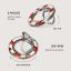 Burga Magnetic Ring Holder Silver Freshly Picked