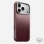 Nomad Traditional Leather Case (Horween) for iPhone 18 Pro /17 Pro Burgundy