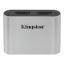 Kingston Workflow Card Reader Silver