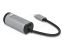 DeLock USB Type-C Adapter to Gigabit LAN with Power Delivery port Grey