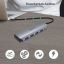 Unitek uHUB P5+ 4 Ports Powered USB-C Hub Space Grey