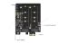 DeLock PCI Express x1 Card to 2 x internal M.2 Key B