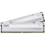 KLEVV FIT V 32GB 6000MT/s DDR5 memória CL28 Kit of 2 AMD-re optimalizált (Bontott!) fehér
